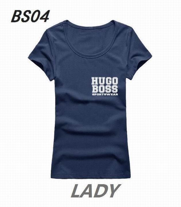 BOSS short round collar T woman S-XL-078
